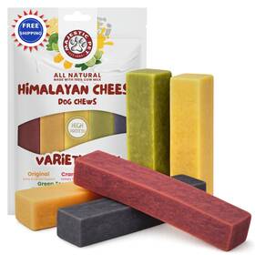 Majestic Pet 788995010401 Chews Yak Cheese Himalayan 5 Pack Dog All-natural Style Cows Milk