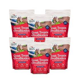 Manna Pro 095668000899 Goat Treats With Probiotics Daily - Apple Flavor Pack Of 6