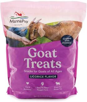 1000322 Manna Pro- Pets Goat Treats Made With Oatmeal 8 Pounds