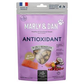 Marly & Dan 760388060092 Tasty And Healthy Salmon Dog Treats With Sweet Potato Cranberries Antioxid