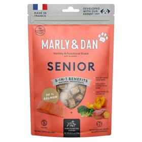 Marly & Dan 760388060115 Tasty And Healthy Salmon Dog Treats With Sweet Potato Pumpkin Senior R