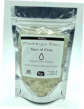 60gr Mastic Of Chios 659245200968 Mastiha Pack 2.11 Oz Small Tears Gum 100% Pure From