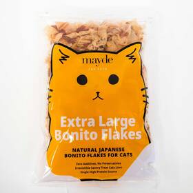 Mayde 445008854850 Bonito Flakes For Cats And Dogs All-natural High-protein Treats Extra Larg