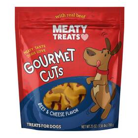 01517116 Meaty Treats Gourmet Cuts Beef And Cheese 25 Oz. Sus3q
