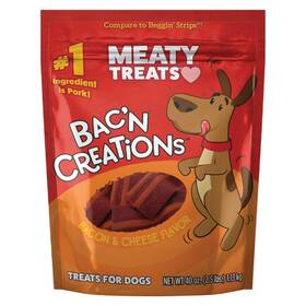 Meaty Treats 070155171245 Target Bacon And Cheese Dog 2.5 Lb Chewy Training Rewards