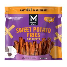 990418619 Members Mark Sweet Potato Fries Dog Treats 32 Ounce