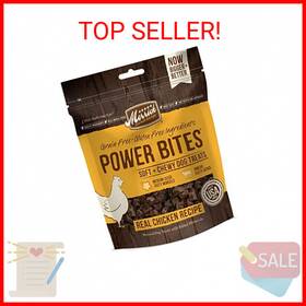 78520 Merrick Power Bites Natural Soft And Chewy Real Meat Dog Treats Grain Free Snac