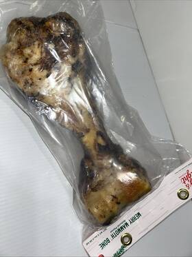 209d Merry And Bright Collection 196481077515 Festive Mammoth Bone Best By 09/26 3lbs Apx 12 Inch Long /209d