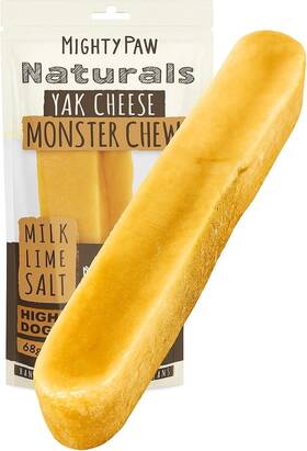 Mighty Paw 850024861213 Yak Cheese Chews For Dogs 5 Ounce Pack Of 1 Monster -