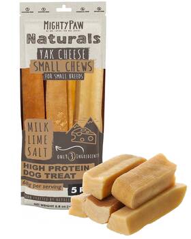 Mighty Paw 850024861619 Chews Cheese For Dogs 5 Pack Yak All-natural Long Lasting Treats. Great
