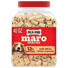 Milk-bone 079100729357 Milk-bone Marosnacks Peanut Butter Flavor Artificially 40 Ounce Pack Of 1