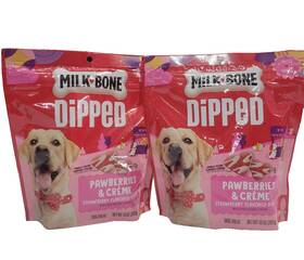 2027 Milk-bone 079100736232 Dipped Pawberries And Creme 10 Oz 2 Pack 04/20/2027