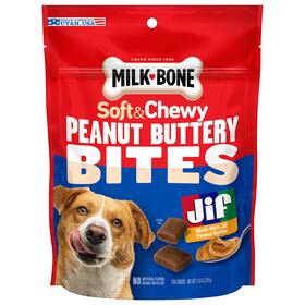 Milk-bone 079100781584 Peanut Buttery Bites Soft Dog Treats With Jif Butter 11.8 O