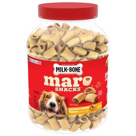 Milk-bone 079100896912 Marosnacks Dog Treats Peanut Butter 40 Ounce With Real Marrow And Calcium