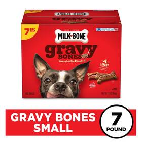 Milk-bone 629721697421 Gravybones Dog Biscuits Small Treats 7 Lb