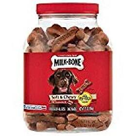 Milk-bone 678124239011 .soft And Chewy Dog Snacks Beef Filet Mignon Recipe 37oz 2-pack