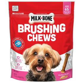 Milk-bone 705353324536 Brushing Chews Daily Dental Dog Treats Mini 25.5 Ounces 65 Bones
