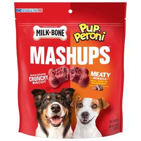 7910094892 Milk-bone New And Pup-peroni Mashups Dog Treats 30 Oz. Bag