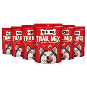 799912 Milk-bone Trail Mix Chewy And Crunchy Dog Treats Real Beef Sweet Potato 9 Ounce Pack