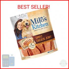 Milos Kitchen 079100992690 Simply Chicken Jerky Dog Treat 7 Oz