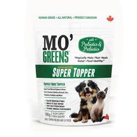 Mo Greens 612461052841 All Natural Super Food Topper For Dogs And Cats Probiotics Vitamins