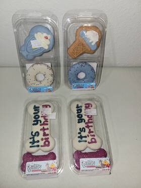 Mollys Bakery 695546605378 Dog Treats - 4 Packs New Sealed Packages 03/27