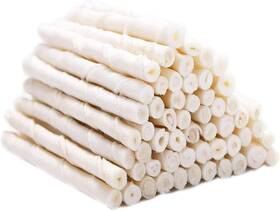 Mon2sun 298736752245 Dog Rawhide Twist Sticks Natural 5 Inch Thin Chews Treats