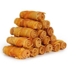 Yfms073 Mon2sun Rawhide Free Dog Treats 3 Inch Chicken Wrapped Rolls Low Fat And Training S