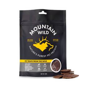 20975 Mountain Wild Sample Sku Venison Jerky Training Treats For Dogs 8 Ounce Pack Of 1