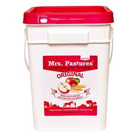15lbbucket Mrs. Pastures Horse Treats Premium 15lb Bucket Led Cookies Horses Apples Oats