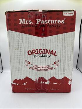 15lbrefill Mrs. Pastures All Natural Cookies For Horses 15 Pound Pack Low Sugar Treats