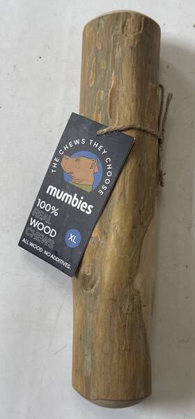 Mumbies 070002584636 100% Real Wood Chews Xl