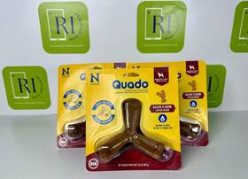 N-bone 657546701238 Quado Dog Treat Bacon Flavor Average Joe 1 Count