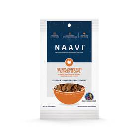 Naavi 850049062138 Natural Dog Food - Slow-roasted Turkey Bowl With Ancient Grains