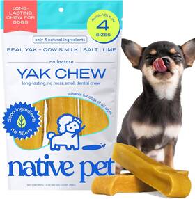 Native Pet 759614568566 Yak Cheese Himalayan Dog Chews - Long Lasting Dental 5