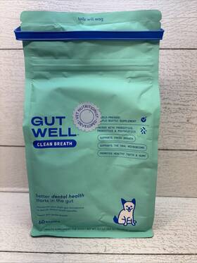 Native Pet 850065295121 Gutwell Clean Breath - Dog Freshener And Dental Powder 12-26