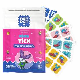 Natpat 659359574047 Trailpatch Tick Repellent Stickers For Kids - All Natural Chemical Free Outdo