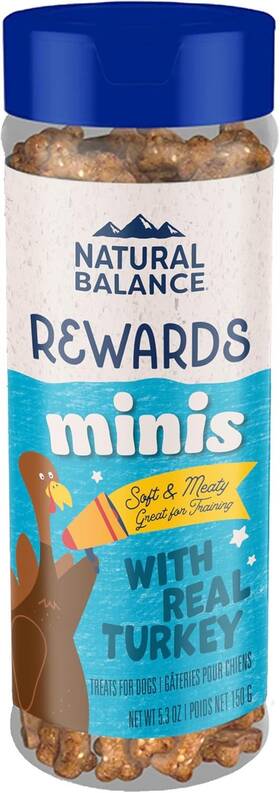 Natural Balance Pet Foods Inc. 236534 Limited Ingredient Rewards Crunchy Biscuits Bite-size Grain-fre