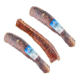 Natural Cravings 689355525828 Bison Trachea 3 Pack - 12 Inch -13 Dog Half Chew Treat Lg-xl Dogs P