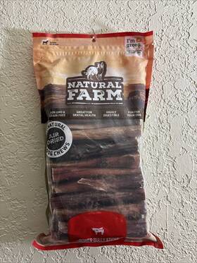 Natural Farm 810115900573 6 Inch Power Bully Sticks 25 Count Suitable For All Sizes