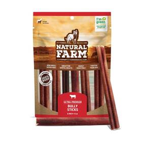 Natural Farm 850024882096 Odor-free Bully Sticks 6 Inch Ounces Packaged By Weight 100%