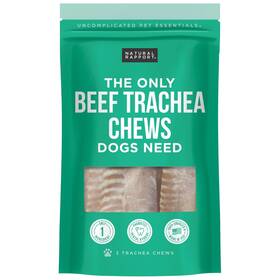 Natural Rapport 714496111514 Beef Trachea Dog Treats - The Only Chews Dogs Need All