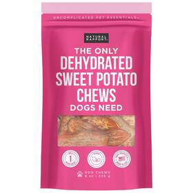 Natural Rapport 854106008336 Sweet Potato Chew - The Only Dogs Need 100% Dehydrated Sw