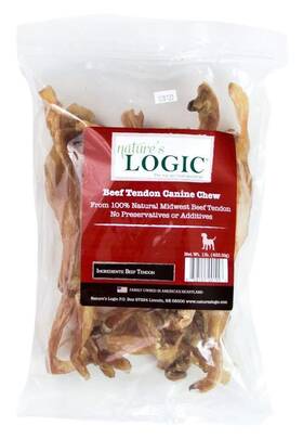 Natures Logic 858155001997 Beef Tendon Treat 1lb