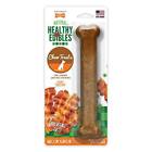 Neb104p Nylabone Healthy Edibles Giant Bacon Flavored Dog Treat 018214808015