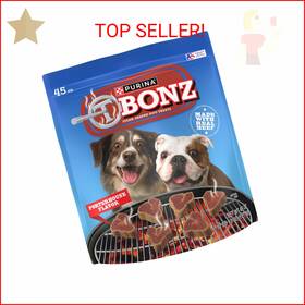 Nestl Purina Dry Truckload 00011132100285 T-bonz Porterhouse Flavor Steak Shaped Treats For Dogs - 45 Oz. Pouch