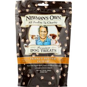 60887 Newmans Own Premium Dog Treats Peanut Butter Flavor