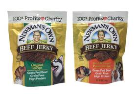 Newmans Own Beef Jerky 740647649919 Treats For Dogs Bundle Of 2 Flavors Original Recipe And Sweet Potato