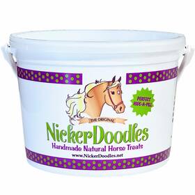 08622312 Nickerdoodles Horse Treats - 2 Lb Pail Effortlessly Give Medications With Our Soft Baked