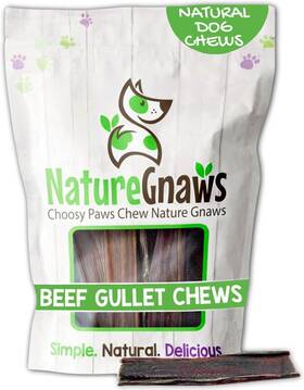 B0799ymj1q Nobrand Beef Gullet Chews For Small Dogs Natural Jerky Stick Dog Chew Treats